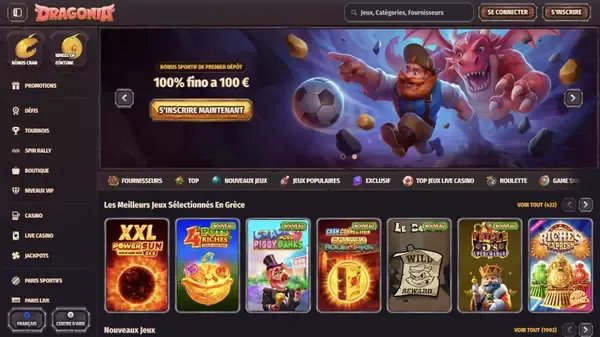 Découvrez les Offres de Dragonia Casino en Ligne sans Dépôt